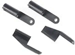 DU-BRO Part #885 E/Z Link for .093 - 4-40 wire Black 4ct
