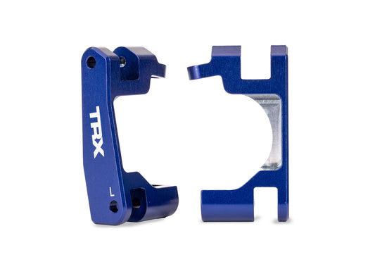 Traxxas TRA9063-BLUE Blue Aluminum Caster Blocks (L&R)