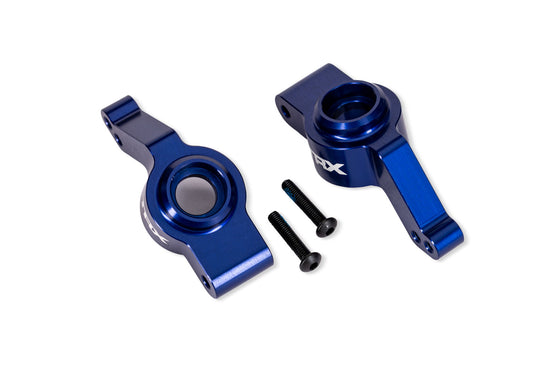 Traxxas TRA9065-BLUE Blue Aluminum Stub Axle Carriers (L&R)