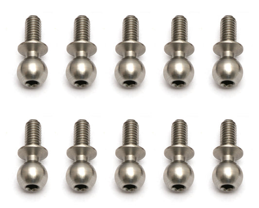 Heavy-duty Ballstuds, 6 mm, long neck