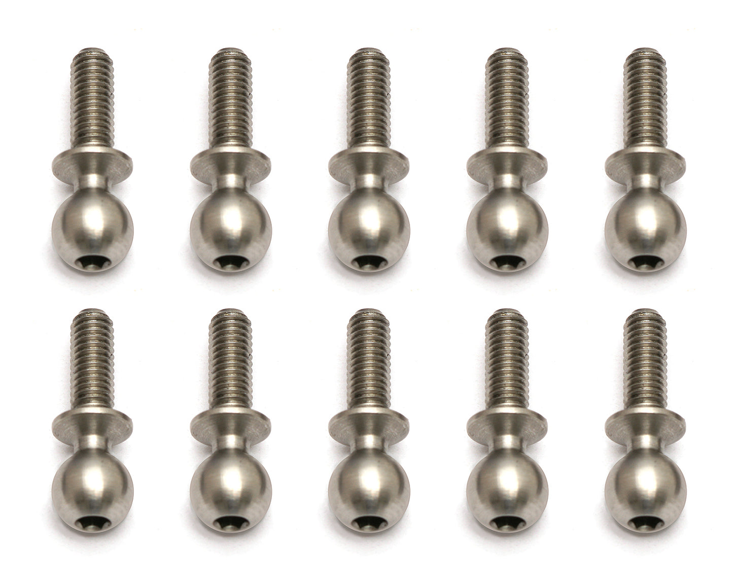 Heavy-duty Ballstuds, 8 mm, long neck