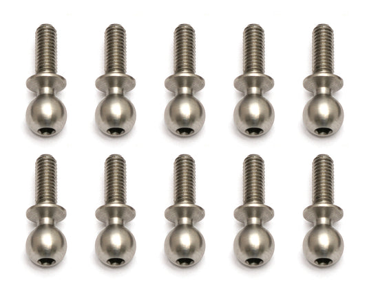 Heavy-duty Ballstuds, 8 mm, long neck