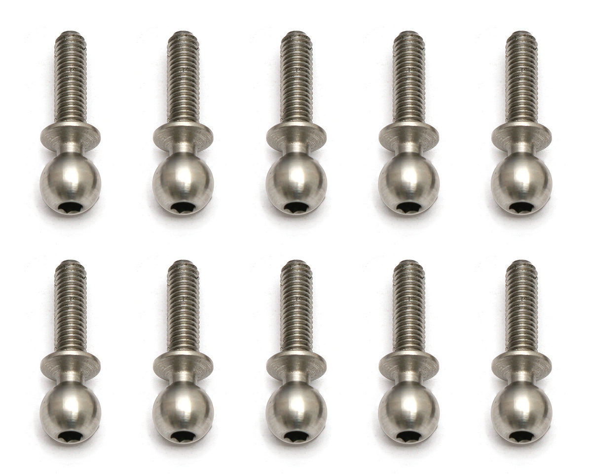 Heavy-duty Ballstuds, 10 mm, long neck