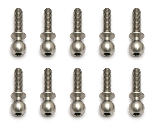 Heavy-duty Ballstuds, 10 mm, long neck