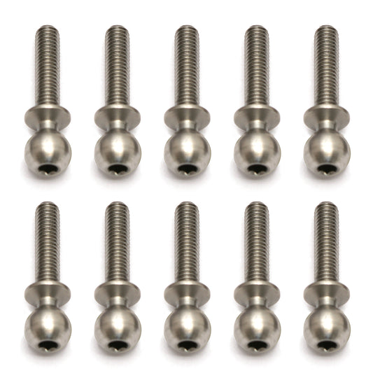 Heavy-duty Ballstuds, 12 mm, long neck