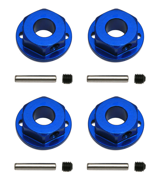 4x4 FT Aluminum Wheel Hexes, blue