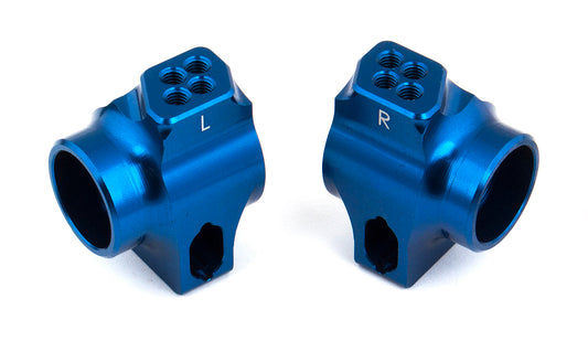 RC10B6 FT Blue Aluminum Rear Hubs