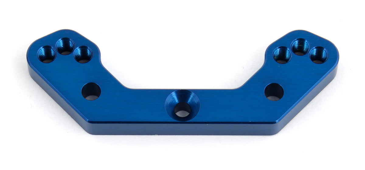 RC10B6.1 Rear Ballstud Mount, blue aluminum