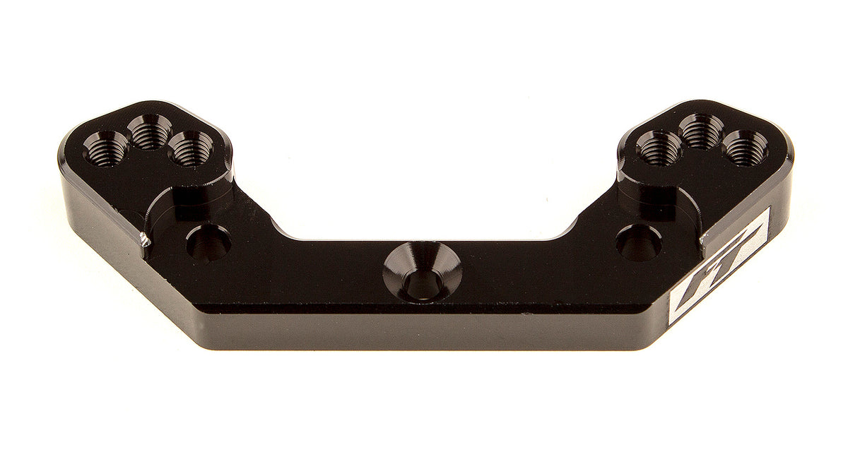 RC10B6.2 FT Rear Ballstud Mount, +2mm, black