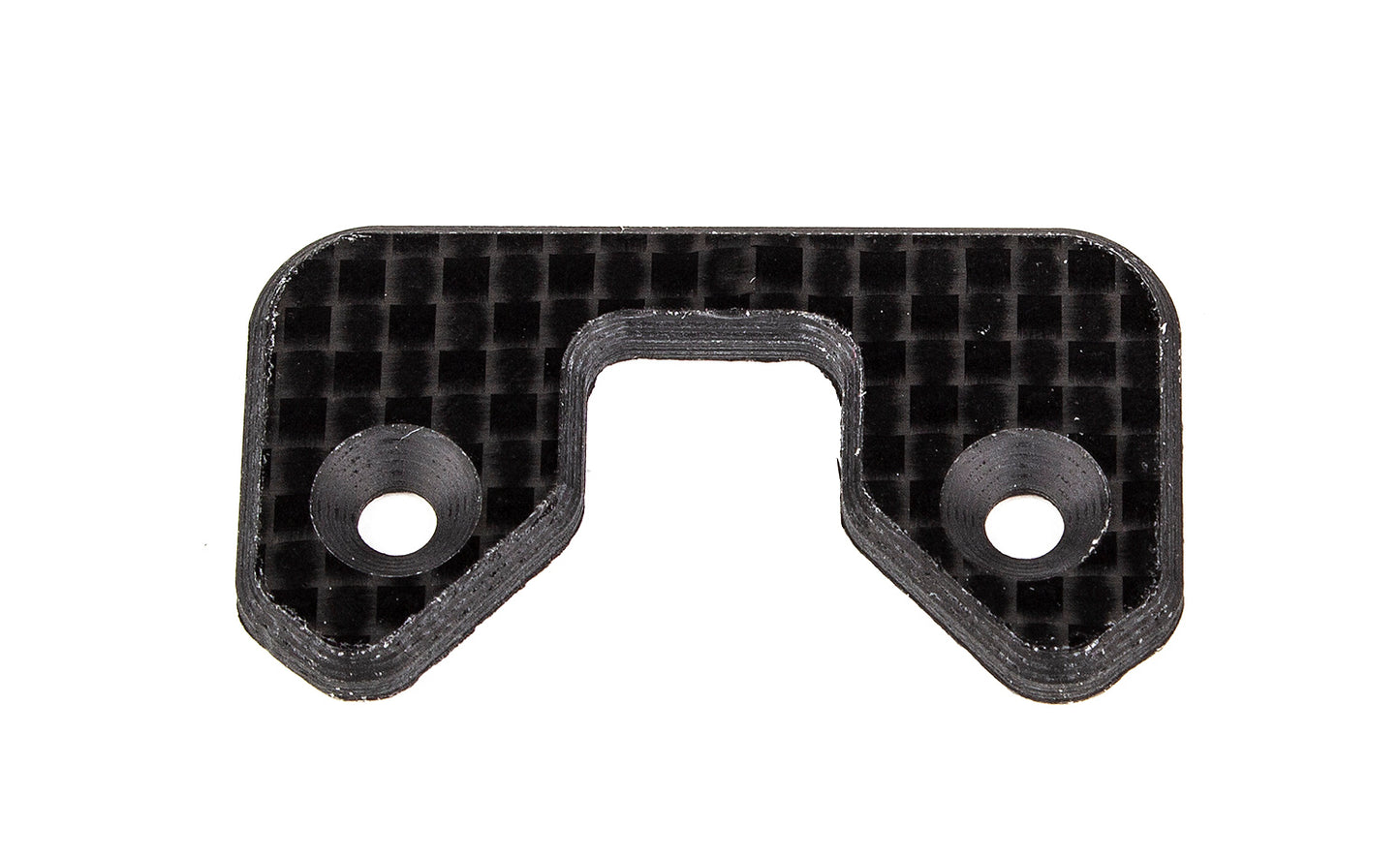 FT RC10B74 One-Piece Rear Wing Button, carbon fiber