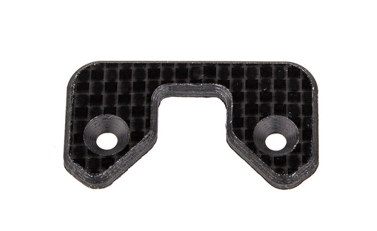 FT RC10B74 One-Piece Rear Wing Button, carbon fiber