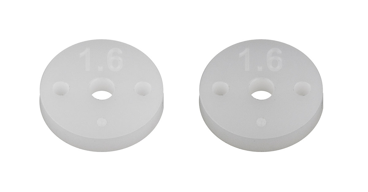 FT 13mm Shock Pistons, 2.5mm, 2x1.6