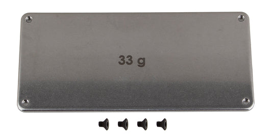 RC10B6.4 FT 33g ESC Weight, steel