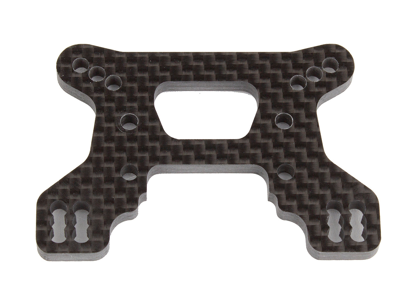 RC10B74.1 Front Shock Tower, 23mm, carbon fiber
