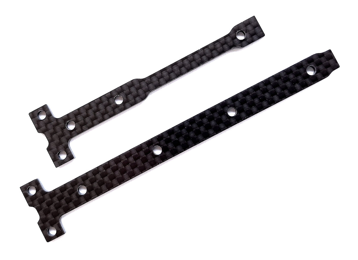RC10B74.1 Carbon Fiber Chassis Brace Support Set, 2.0mm
