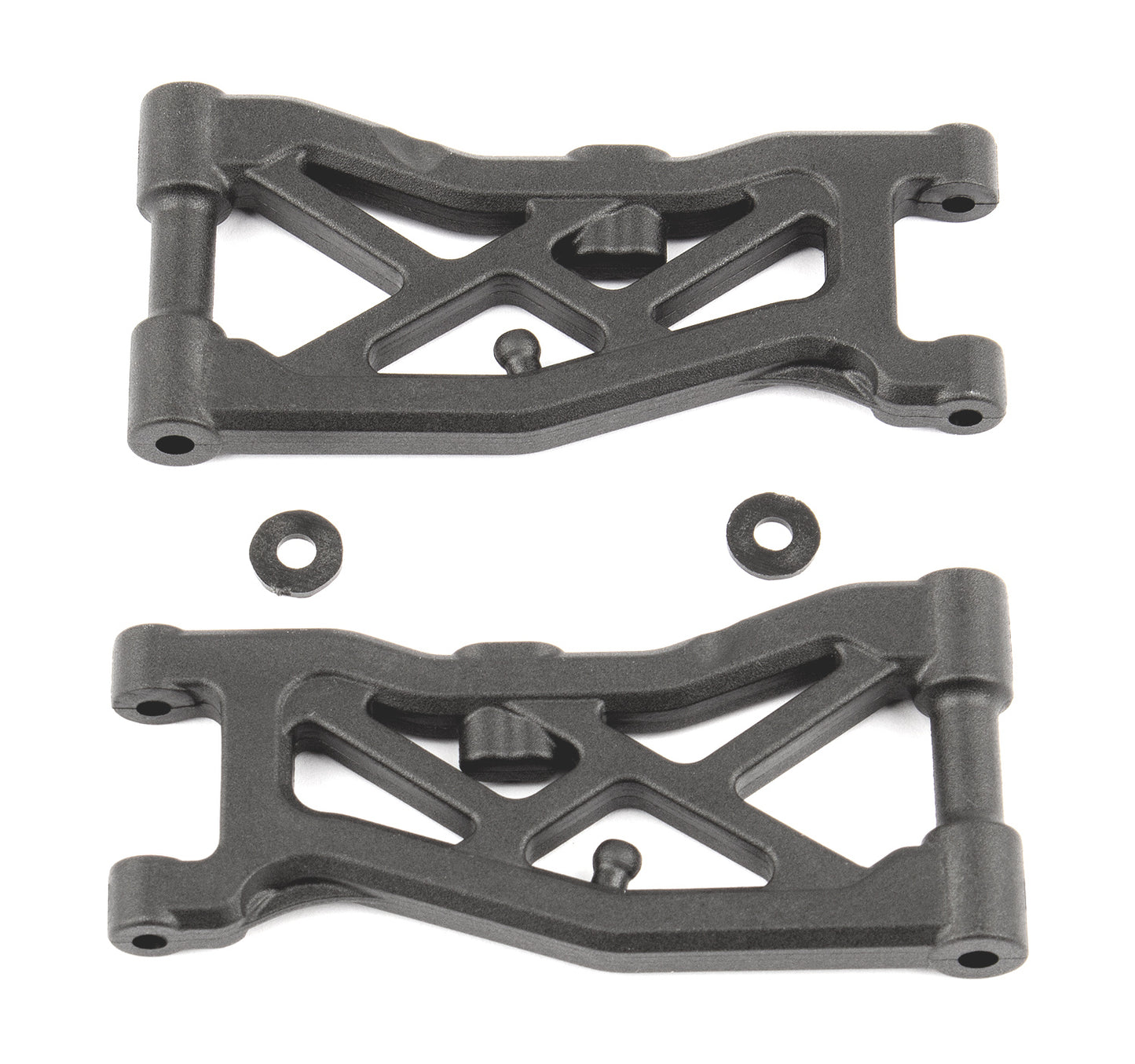 RC10B74 FT Front Suspension Arms, carbon