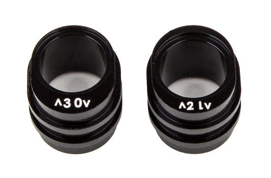 RC10B74.2 FT Rear Gearbox Pinion Height Inserts, machined