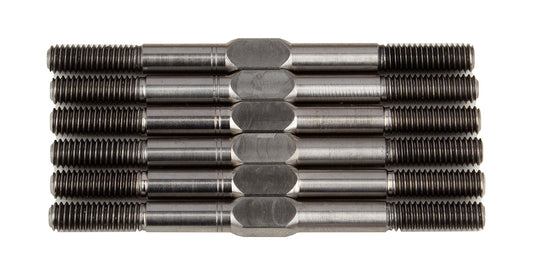 RC10B6.4 FT Titanium Turnbuckle Set, M3.5mm