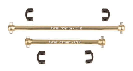 RC10B74.2 FT Center Dogbone Set, aluminum