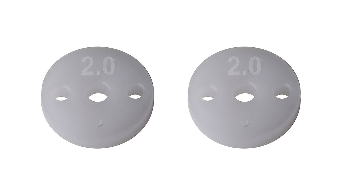 FT 13mm Shock Pistons, 2.5mm, 2x2.0