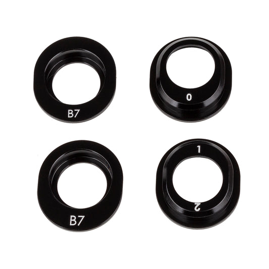 RC10B7 FT Aluminum Differential Height Inserts