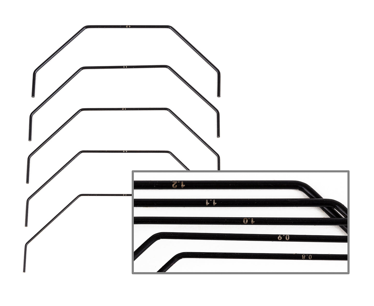 RC10B7 Front Anti-roll Bar Set
