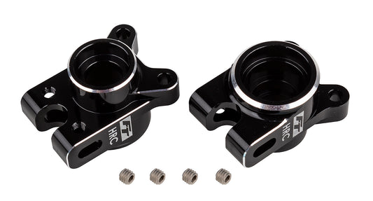 Team Associated RC10B7 FT Rear Hub Set, HRC, black