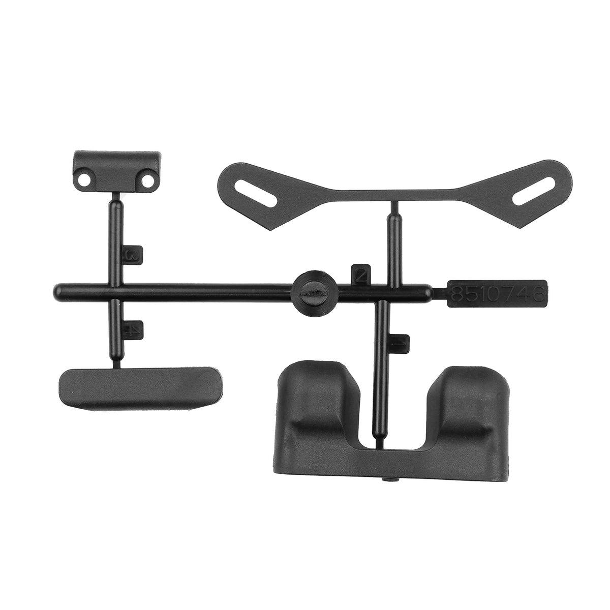 Team Associated RC10B84 Shock Tower Covers And Bumper Set