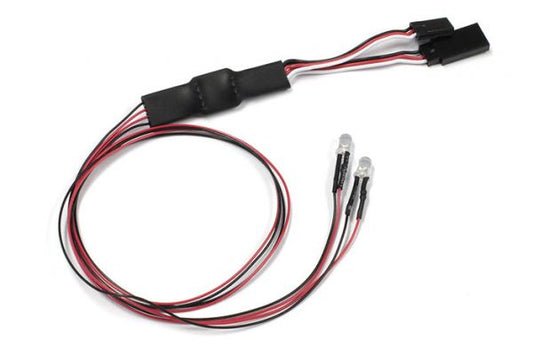 Kyosho Part #97054-2R-B LED Light Unit (Φ5/2 Bulbs/L=400/Red)