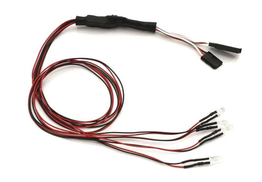 Kyosho Part #97054-4HR LED Light Unit (5/4 Bulbs/Halogen & Red)