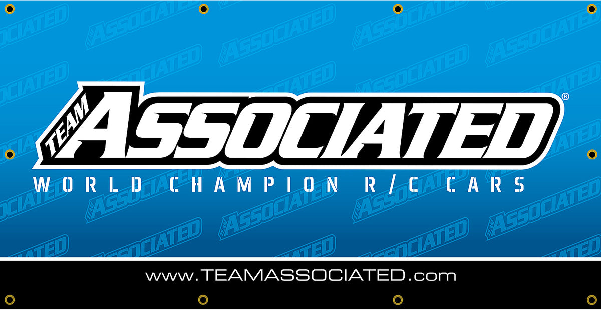 Team Associated Vinyl Banner, 60in x 30in
