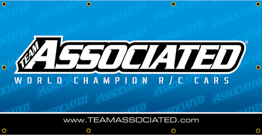 Team Associated Vinyl Banner, 60in x 30in