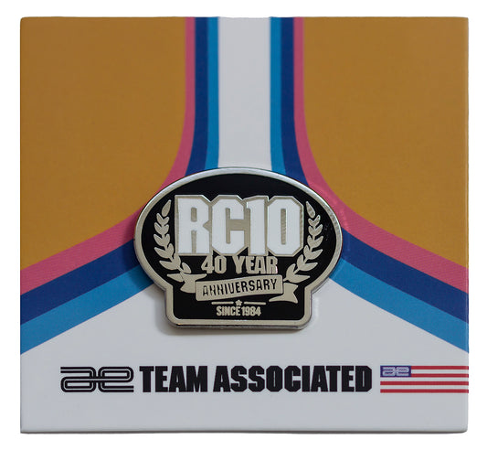 Team Associated RC10 40th Year Anniversary Pin