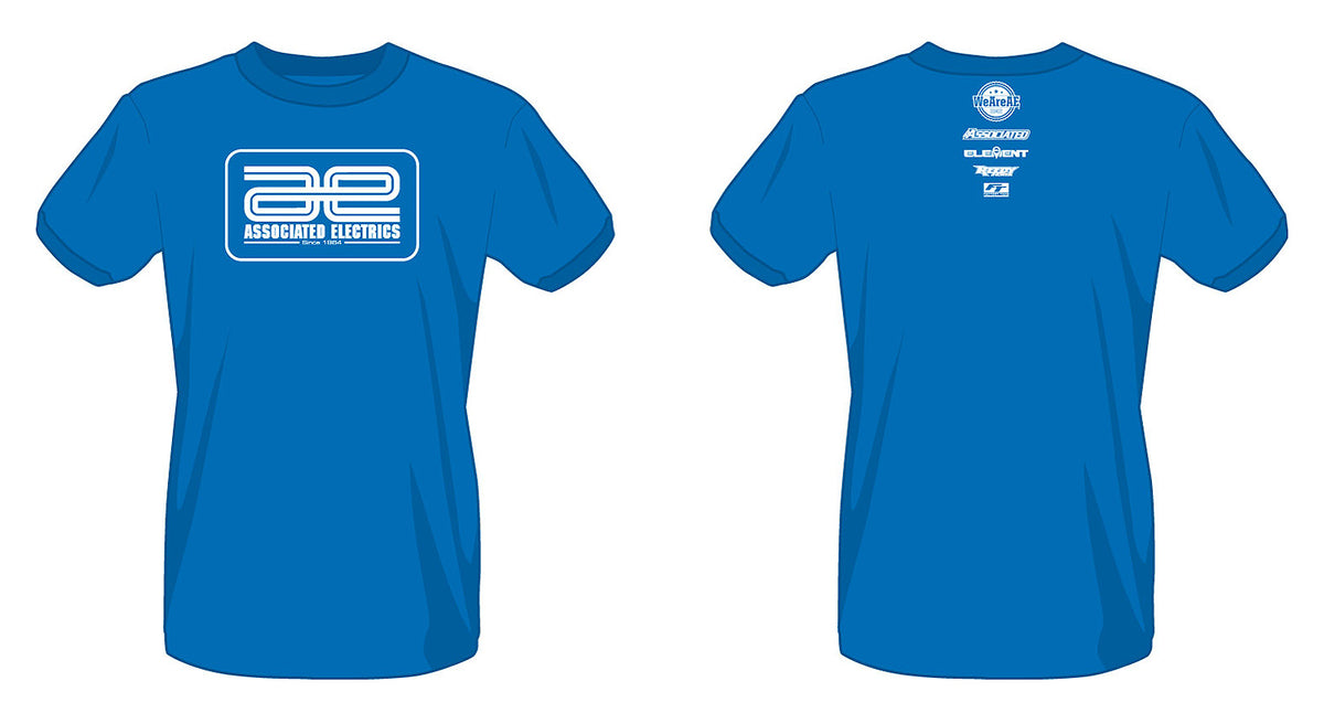 Associated Electrics Heritage T-Shirt, blue, L