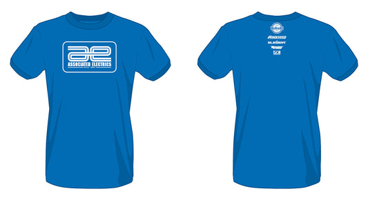 Associated Electrics Heritage T-Shirt, blue, 5XL