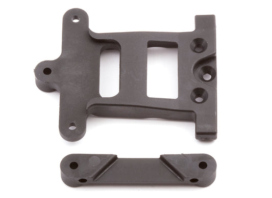 Team Associated B44 Rear Chassis Plate, 3 deg. arm mount