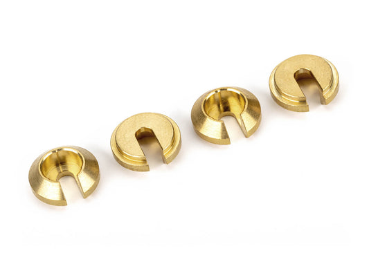 Brass Lower Spring Retainers (4)