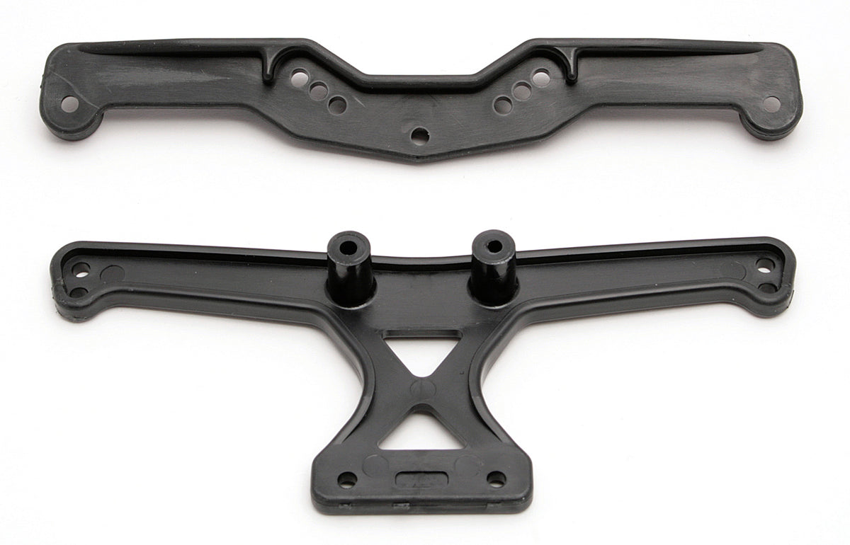 Team Associated SC10 Body Mounts, front and rear