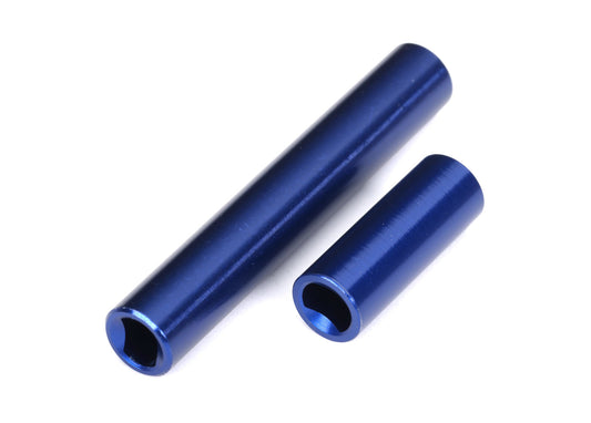 Traxxas TRX-4M Blue Aluminum Center Driveshafts (F&R)