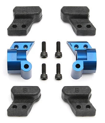 Team Associated Part #9866 B44 Aluminum Rear Hub 1Deg Blue