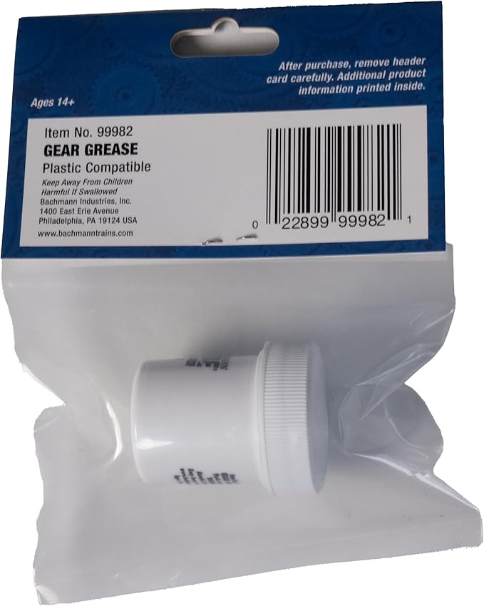 Bachmann E-Z Lube Part #99982 Gear Grease (.5 oz)