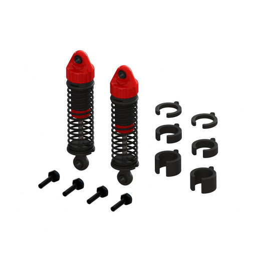 Arrma ARA330806 Shock Set 58mm Length 300cSt Oil 2 pieces - GROM - PowerHobby