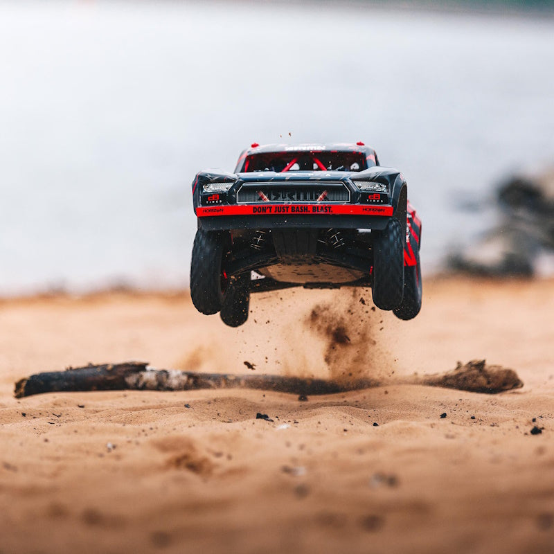 Arrma 7604V2T2 Mojave 6S BLX Brushless RTR 1/7 4WD RTR Desert Racer Red/Blk V2