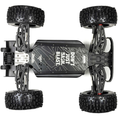 ARRMA - ARA8611V6T2 1/8 NOTORIOUS 6S V6 4X4 BLX Brushless Stunt Truck RTR, Blue