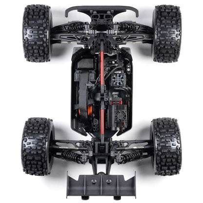 ARRMA - ARA8611V6T2 1/8 NOTORIOUS 6S V6 4X4 BLX Brushless Stunt Truck RTR, Blue