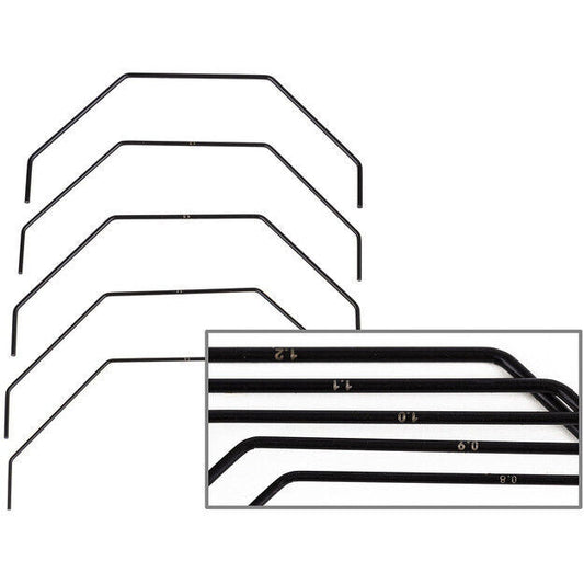 Team Associated ASC92458 RC10B7 Rear Anti-roll Sway Bars (5) - PowerHobby