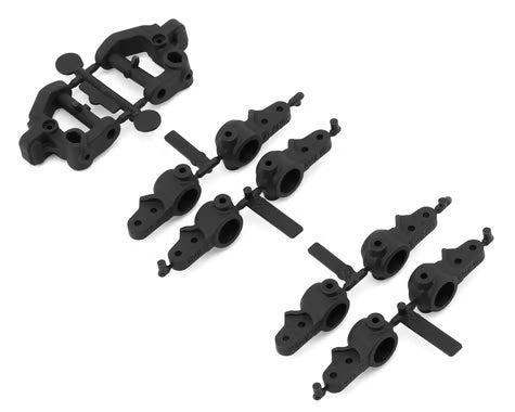Team Associated Part #ASC92577 RC10B7.1 Factory Team Carbon Caster & Steering Blocks Set