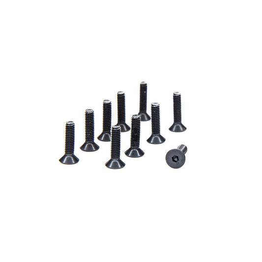 Axial M2.5 x 10mm Flat Head Screws (10)