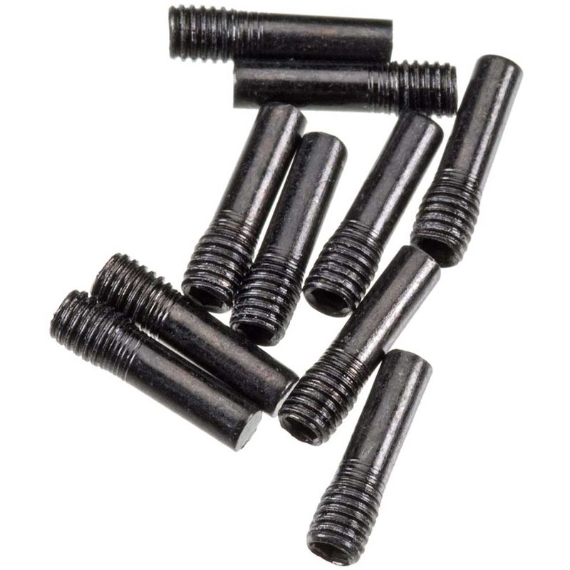 Axial Part #AXA0175 Screw Shaft M3x2.5x11mm Black (10pcs)