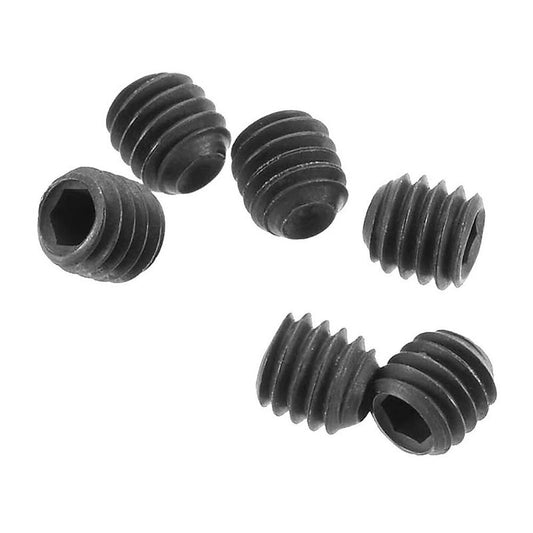 Axial Part #AXA291 Set Screw M4x4mm, Black (6pcs)